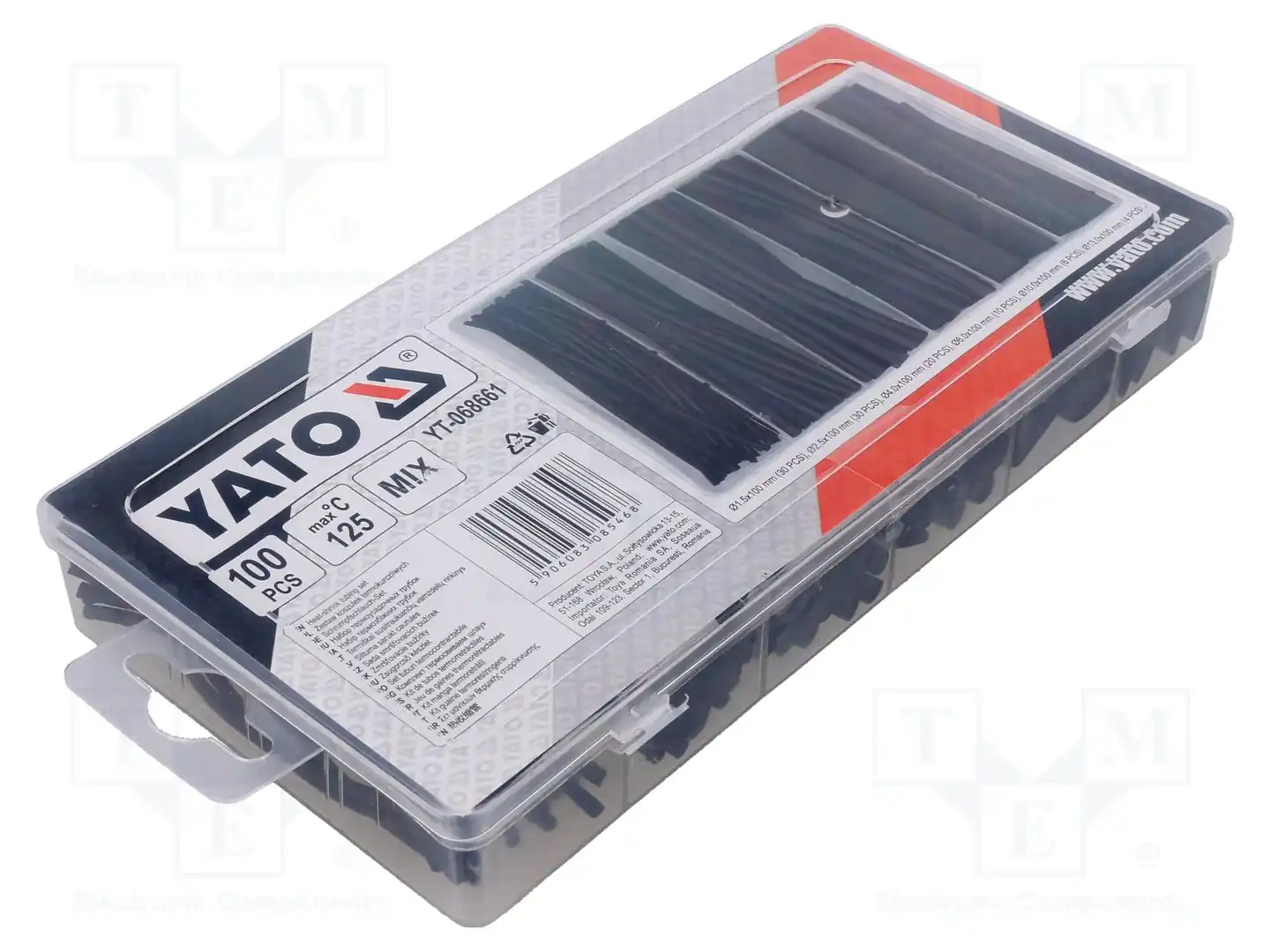YATO YT-068661 — Трубки термоусадочные