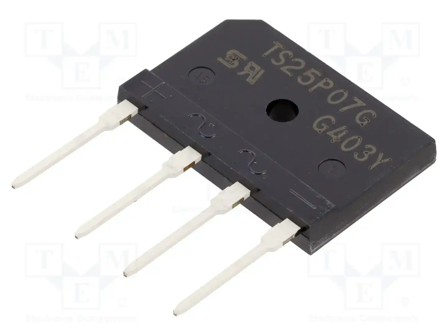 TAIWAN SEMICONDUCTOR TS25P07G — Однофазные мосты диодные плоские