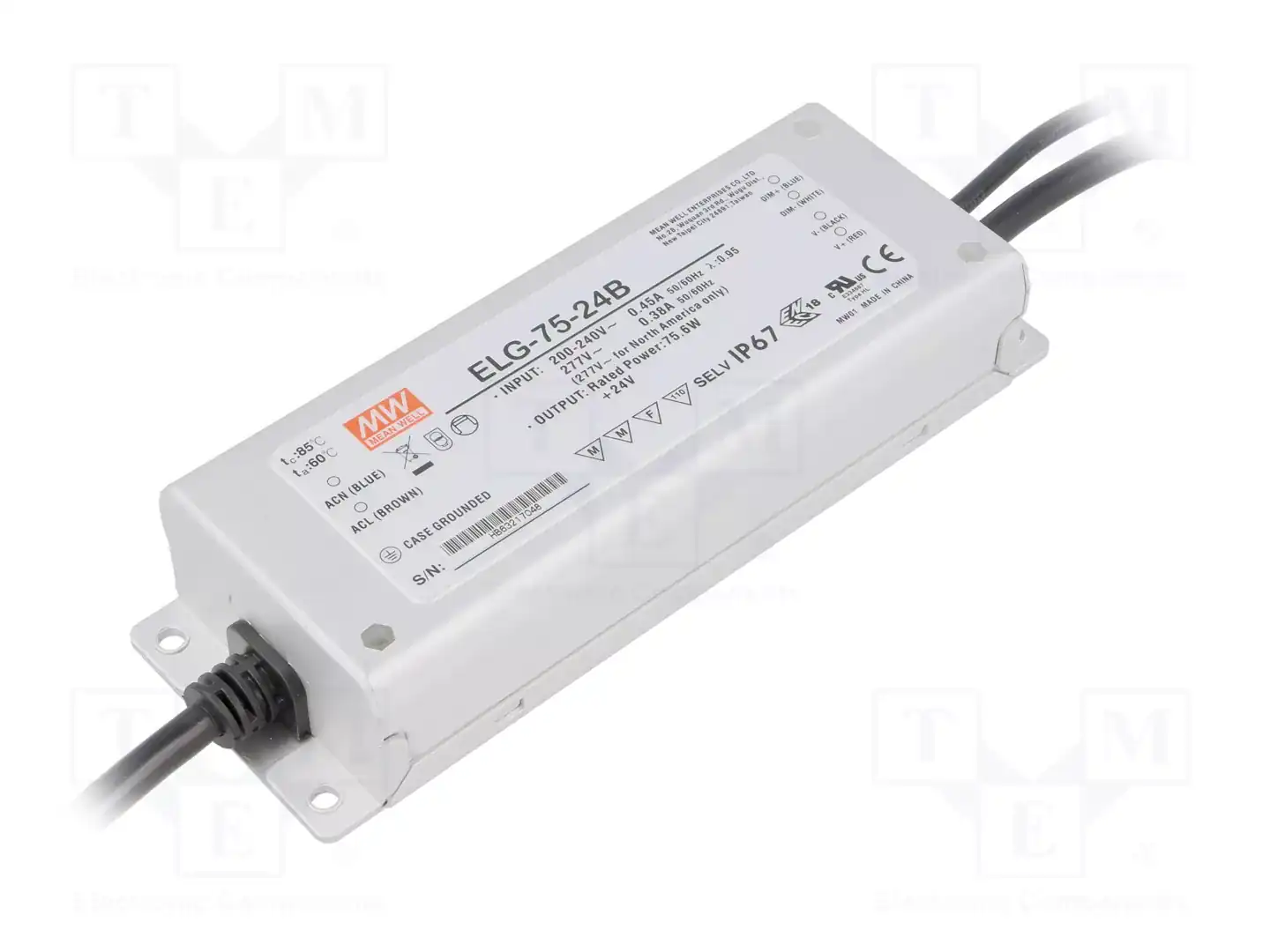 MEAN WELL ELG-75-24B — Блоки питания для LED