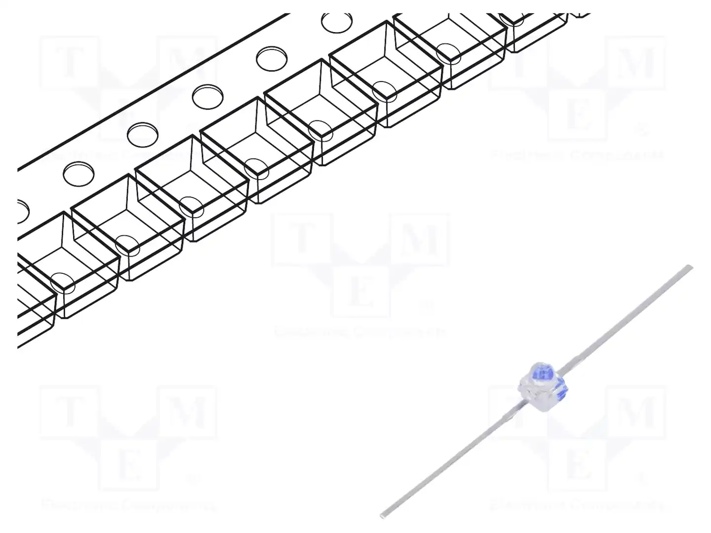 OPTOSUPPLY OSB4212411C — Светодиоды SMD цветные