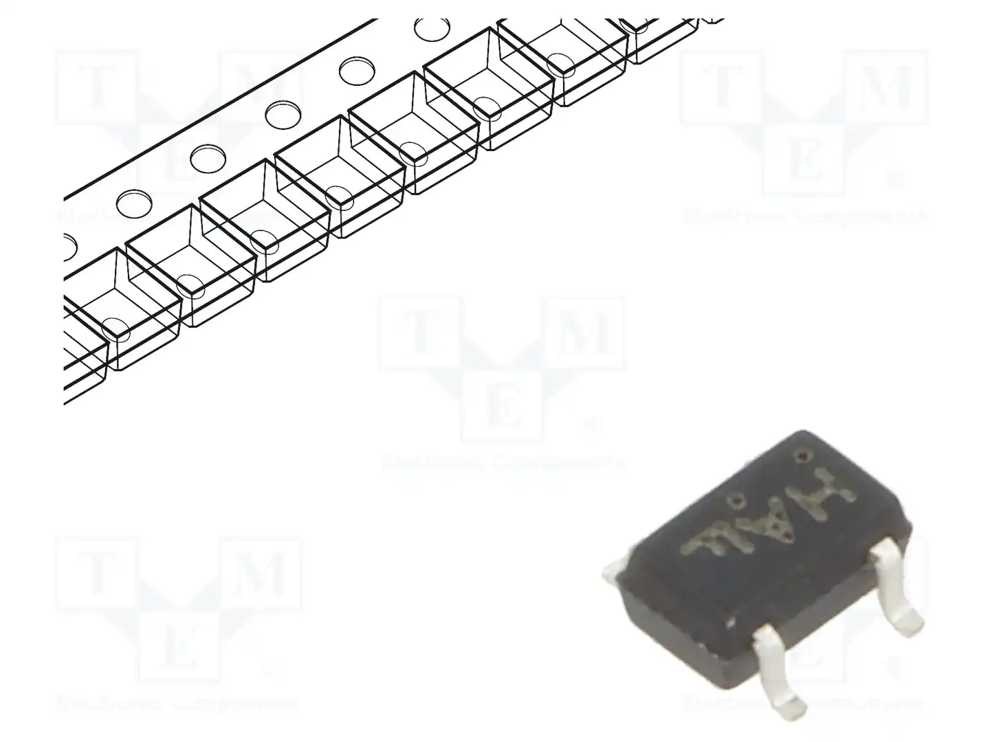 onsemi MC74HC1G14DFT1G — Ворота, инверторы