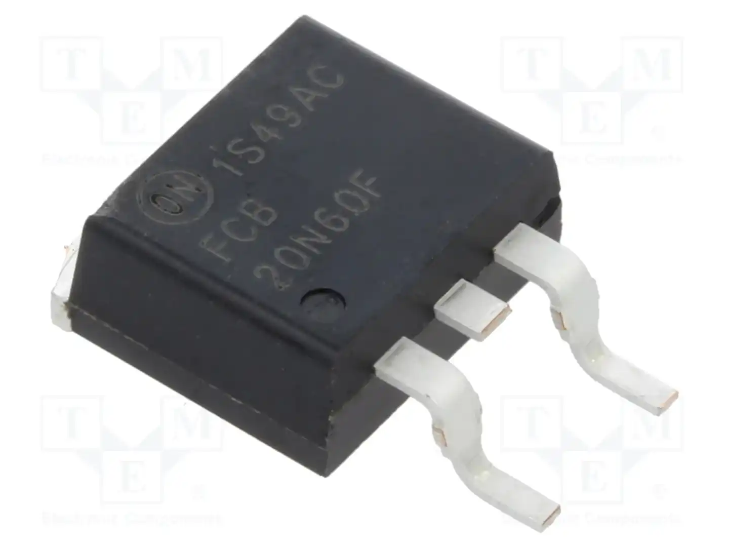 onsemi FCB20N60FTM — Транзисторы с каналом N SMD