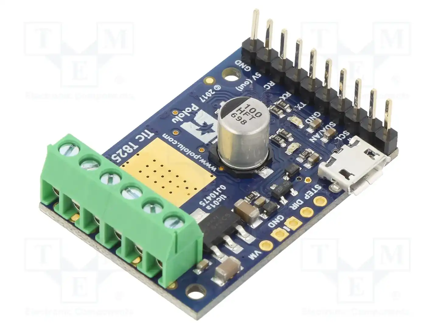 POLOLU T825 MULTI-INTERFACE STEPPER MOTOR CONTR — Модульные контроллеры двигателей