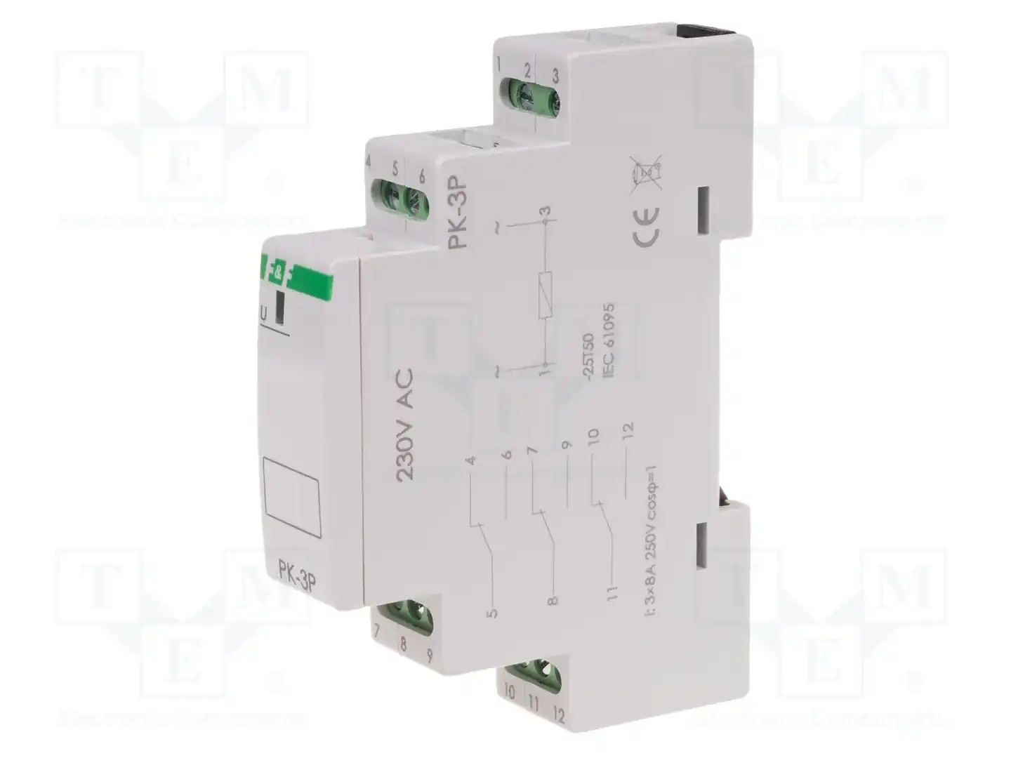 F&F PK-3P-230V — Монтажные реле