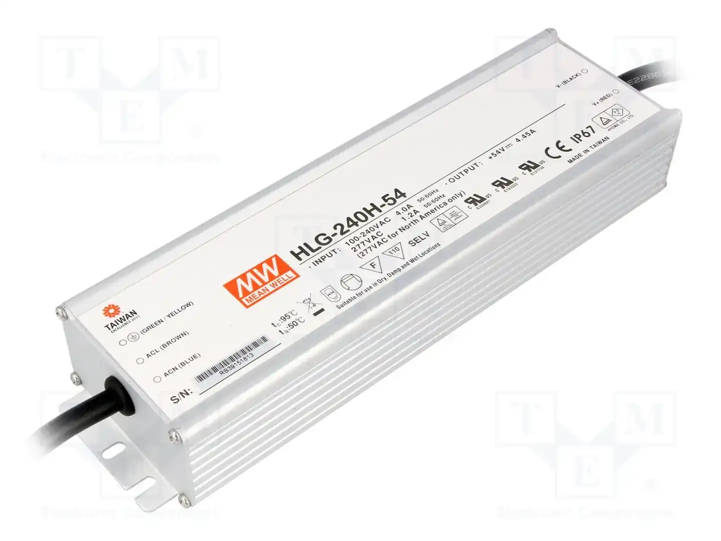 MEAN WELL HLG-240H-54 — Блоки питания для LED