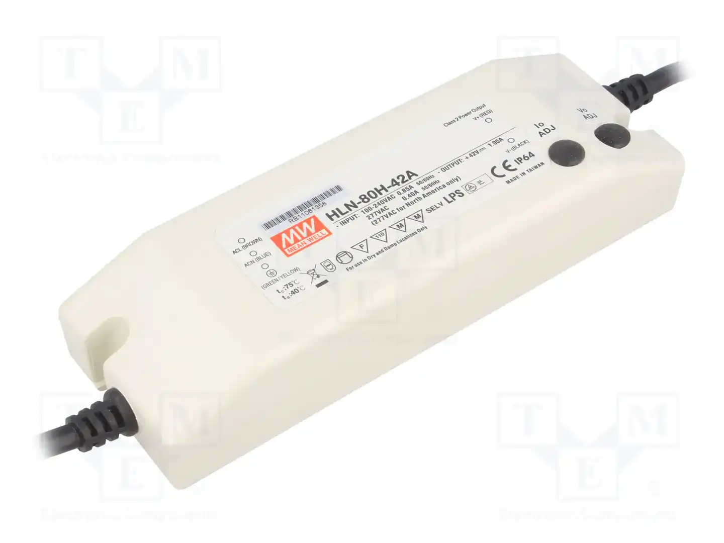 MEAN WELL HLN-80H-42A — Блоки питания для LED