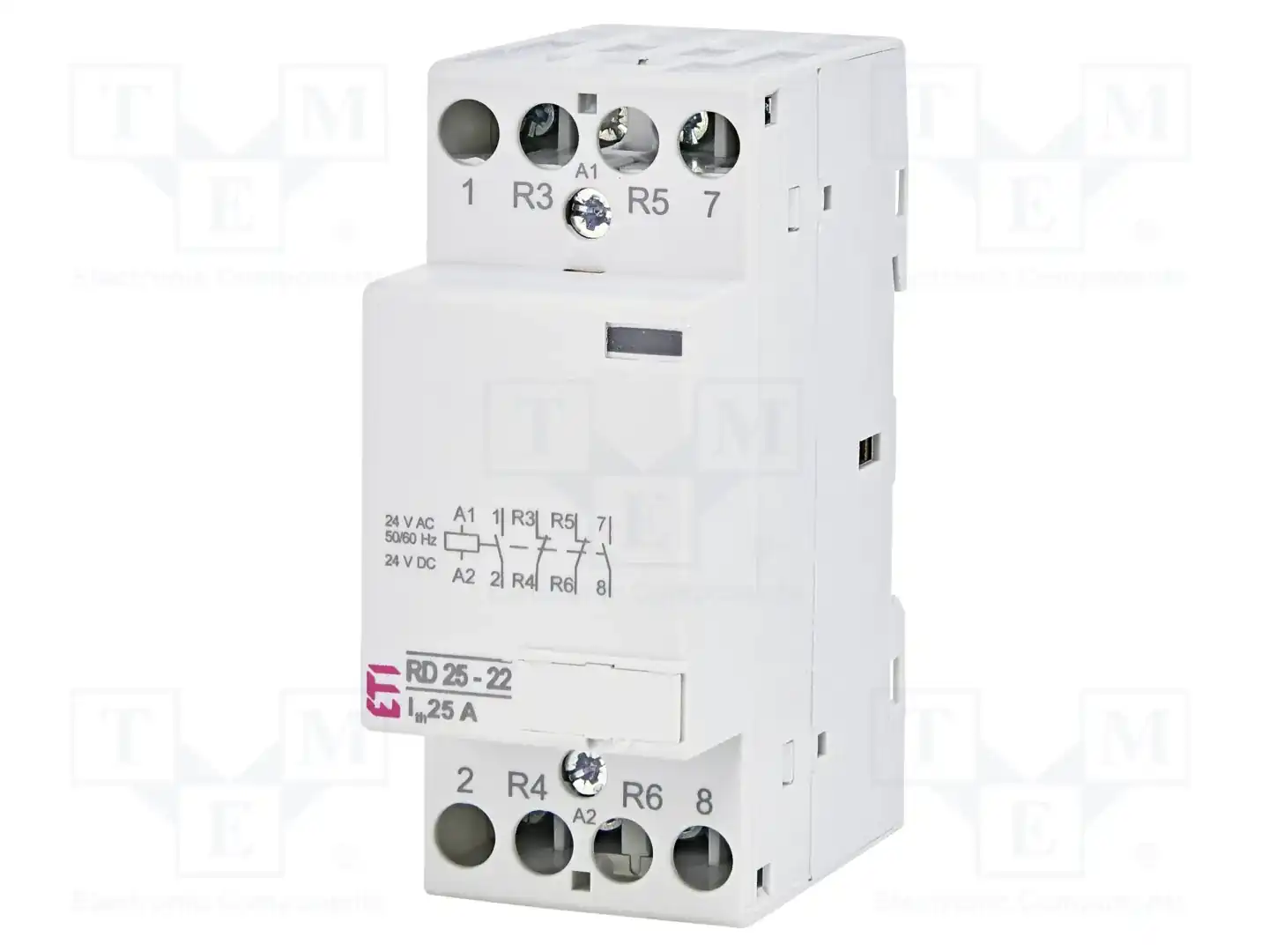 ETI POLAM RD 25-22-24V AC/DC — Контакторы - установочные модульные