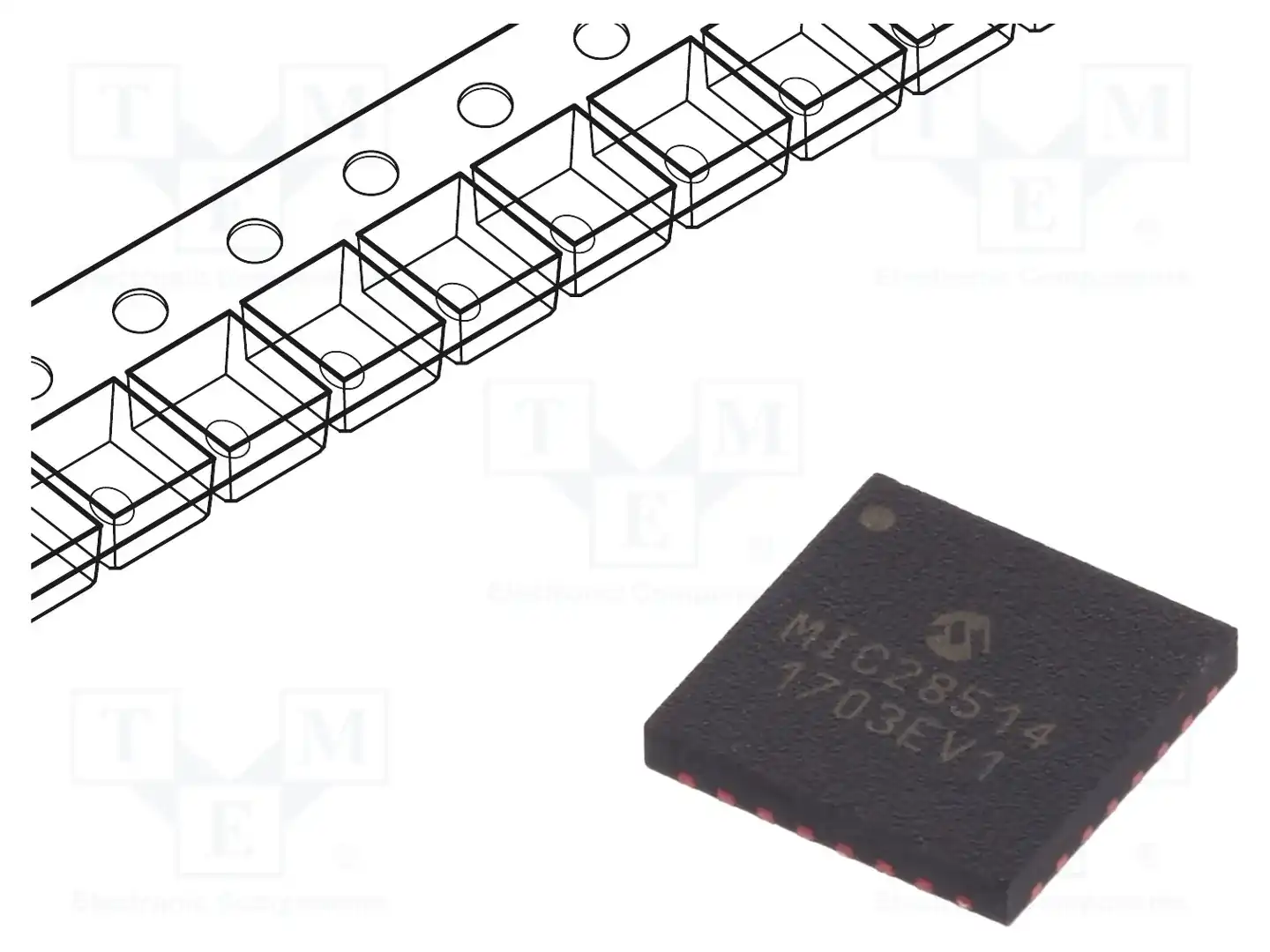 Microchip Technology MIC28514T-E/PHA — Регуляторы напряжения - микросхемы DC/DC