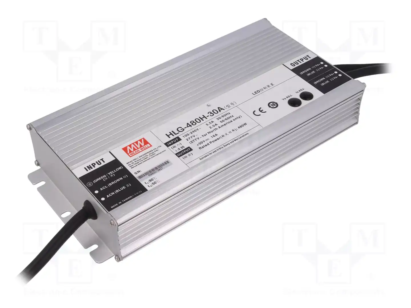 MEAN WELL HLG-480H-30A — Блоки питания для LED