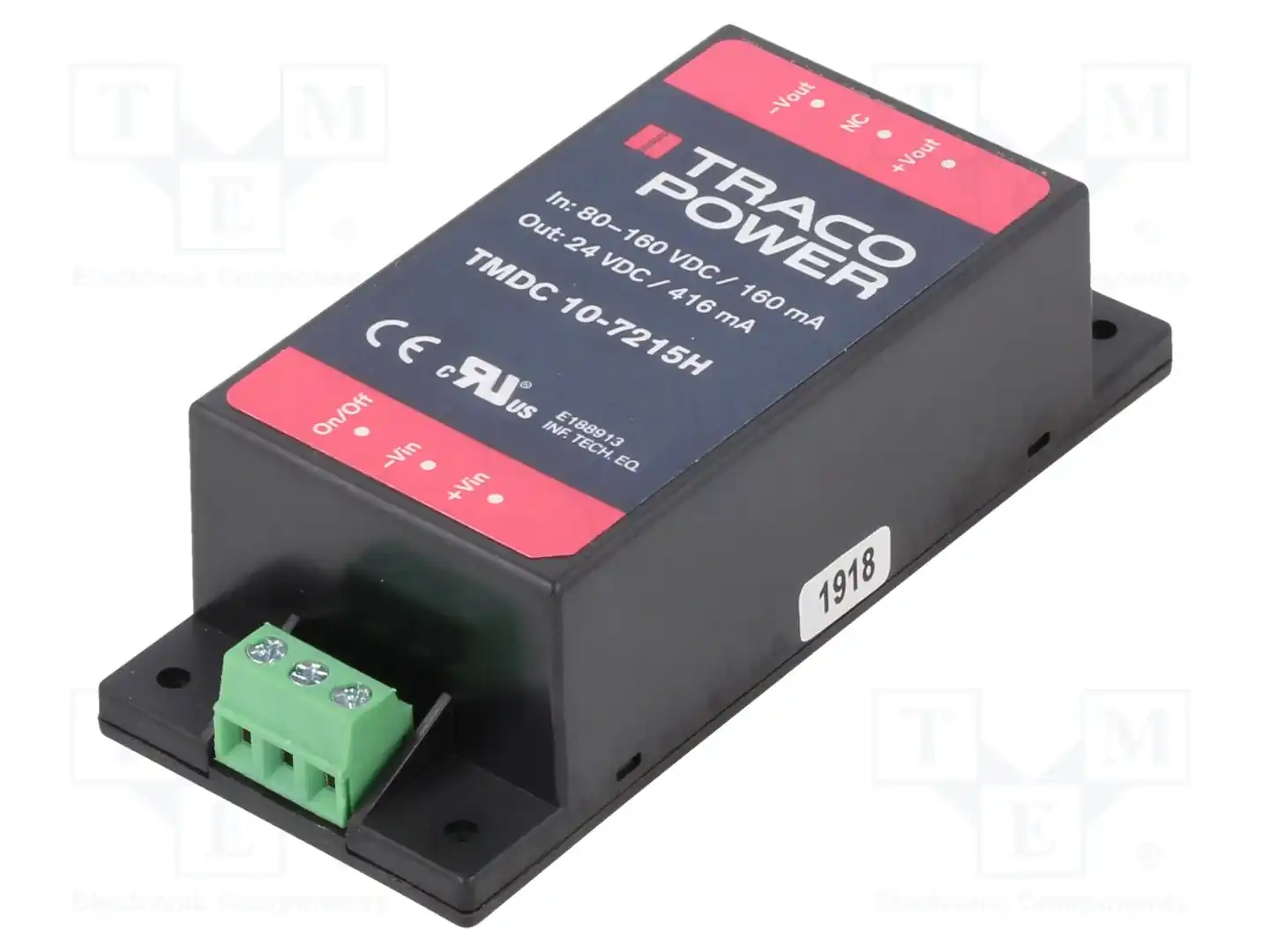TRACO POWER TMDC 10-7215H — Преобразователи DC/DC