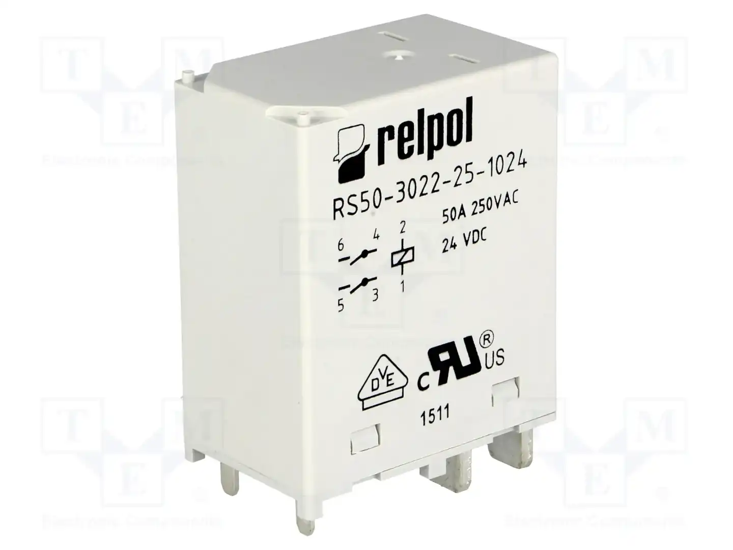 RELPOL RS50-3022-25-1024 — Электромагнитное реле мощности