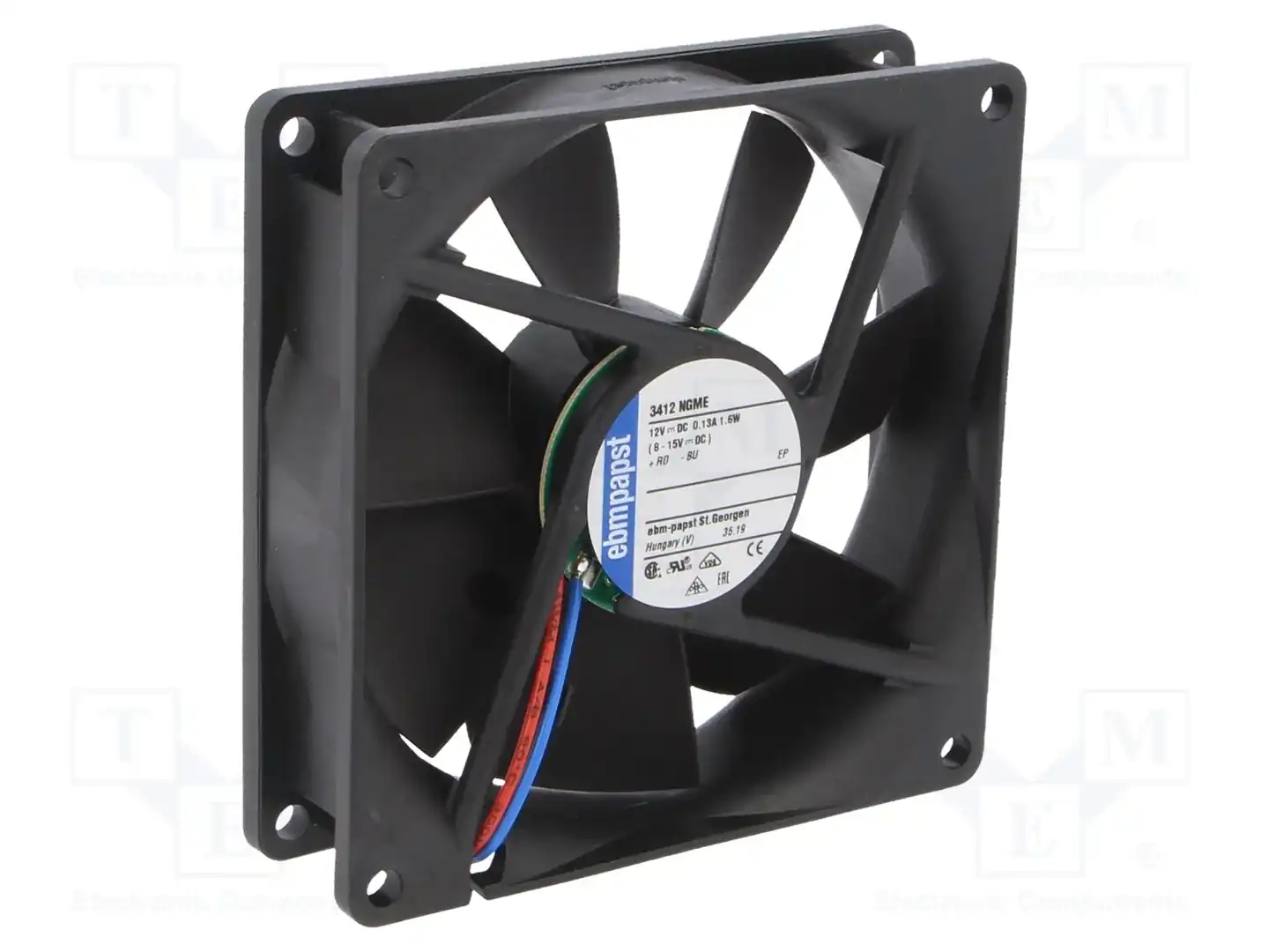 EBM-PAPST 3412NGME — Вентиляторы DC 12V