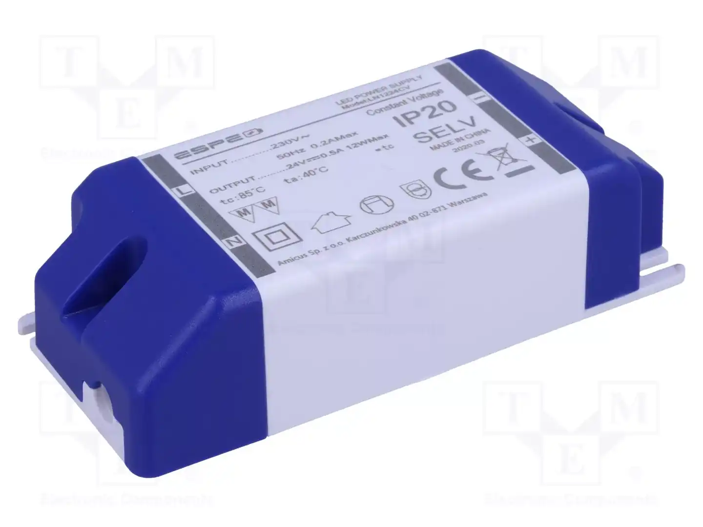 ESPE LN1224CV — Блоки питания для LED