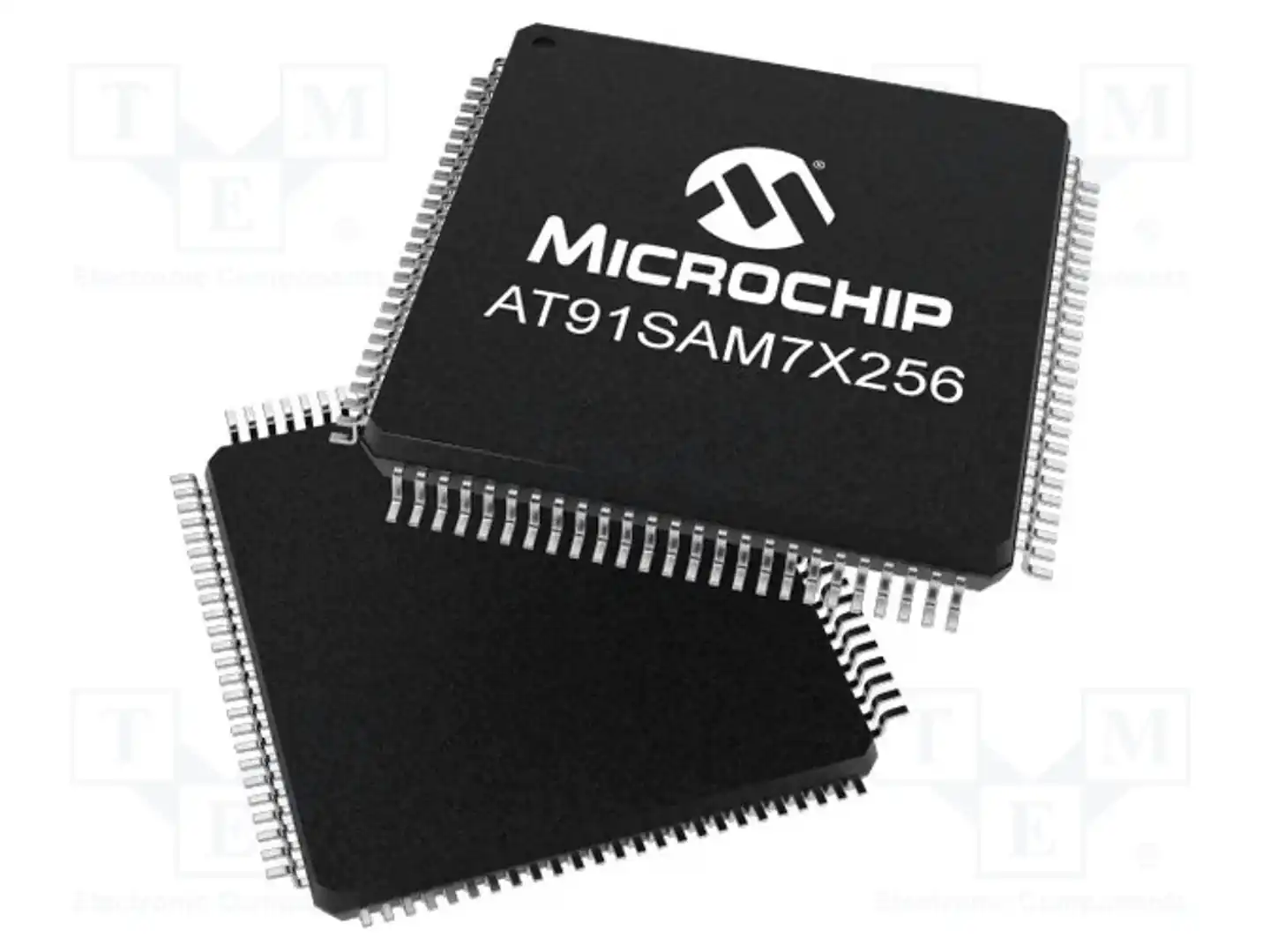Microchip Technology AT91SAM7X256C-AUR — Линейка ARM 32-bit