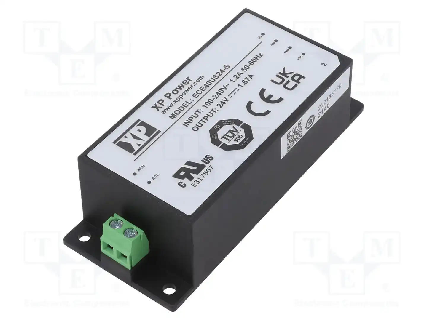 XP POWER ECE40US24-S — Блоки питания для встраивания