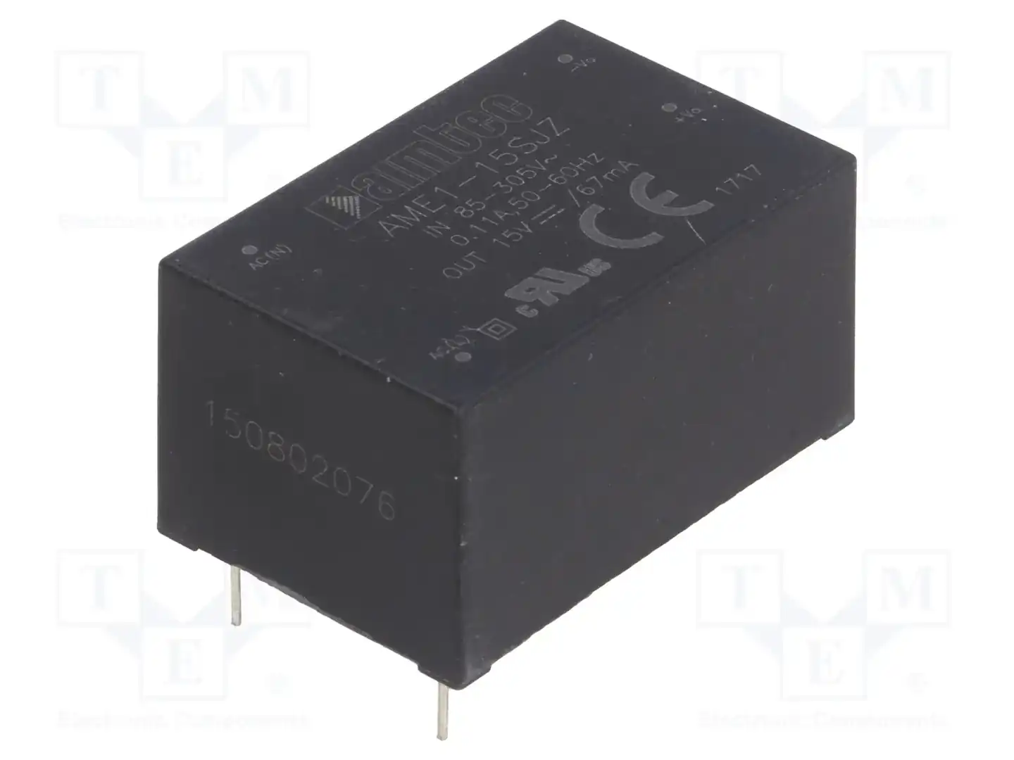 AIMTEC AME1-15SJZ — Преобразователи AC/DC для PCB
