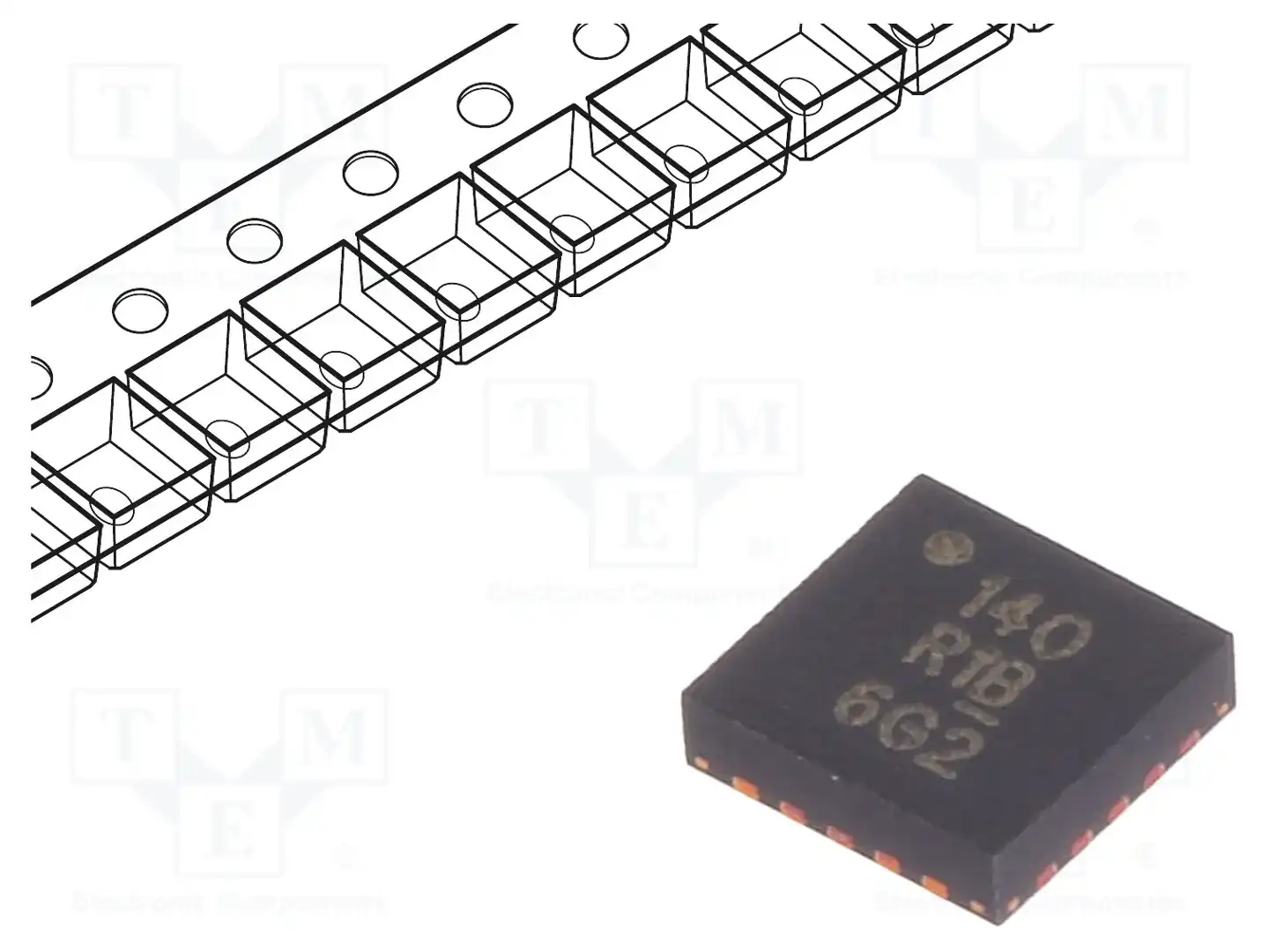 Microchip Technology AT42QT1040-MMHR — Драйверы - микросхемы
