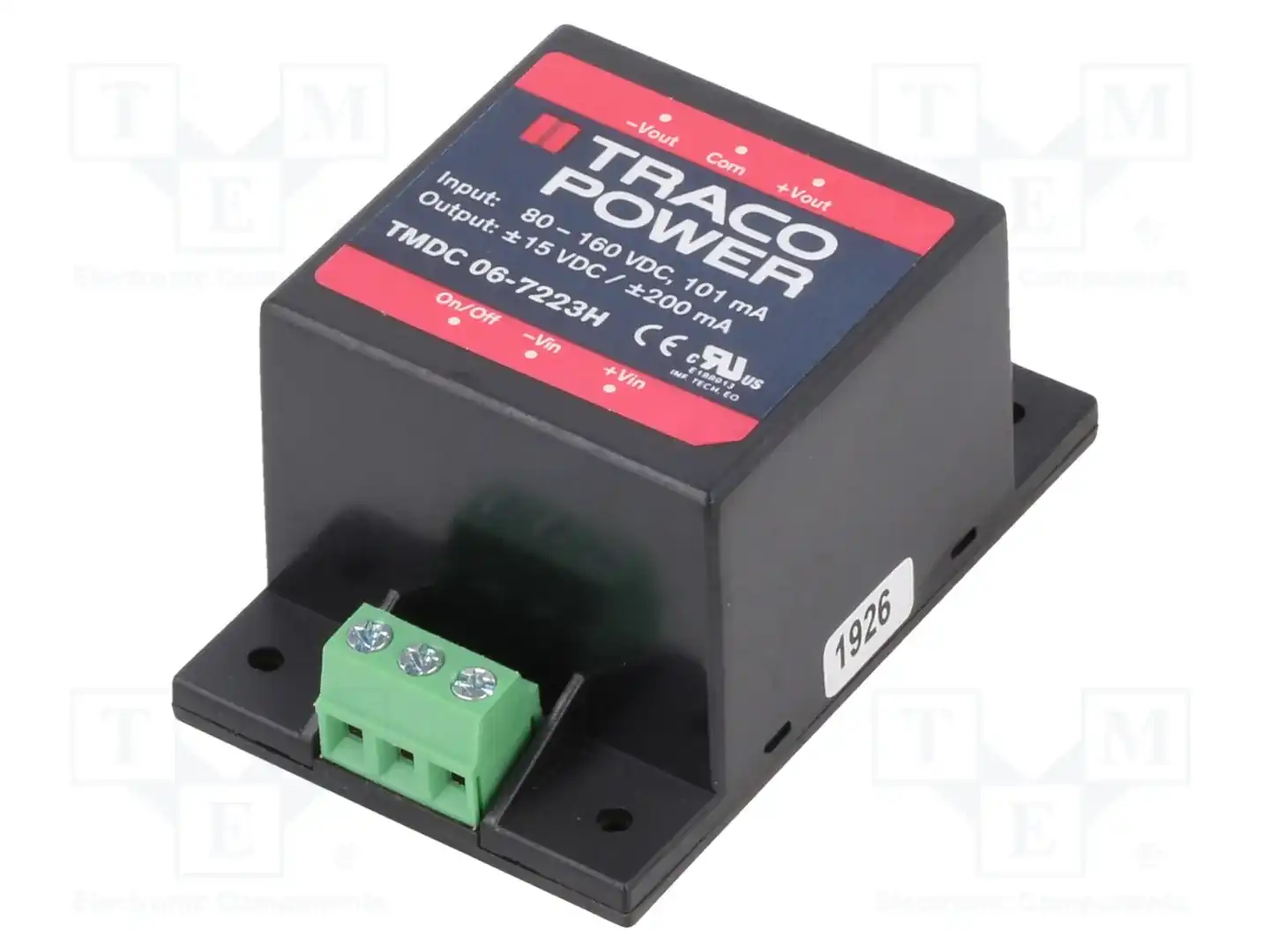 TRACO POWER TMDC 06-7223H — Преобразователи DC/DC