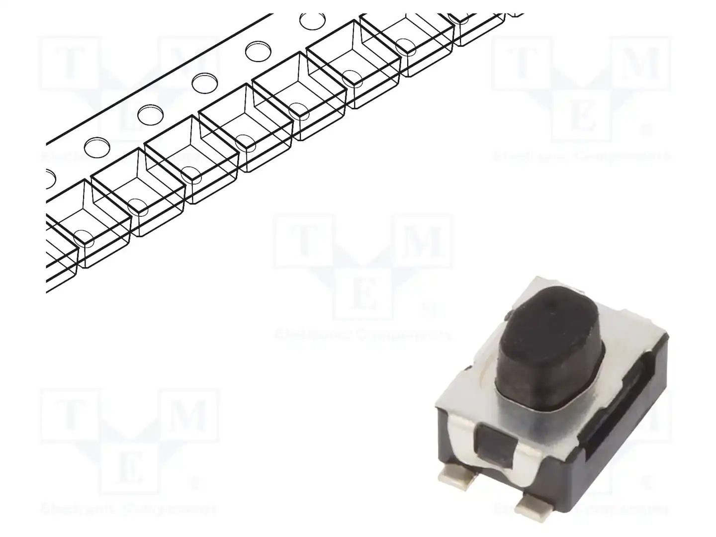 C&K KMR441G LFS — Микропереключатели TACT