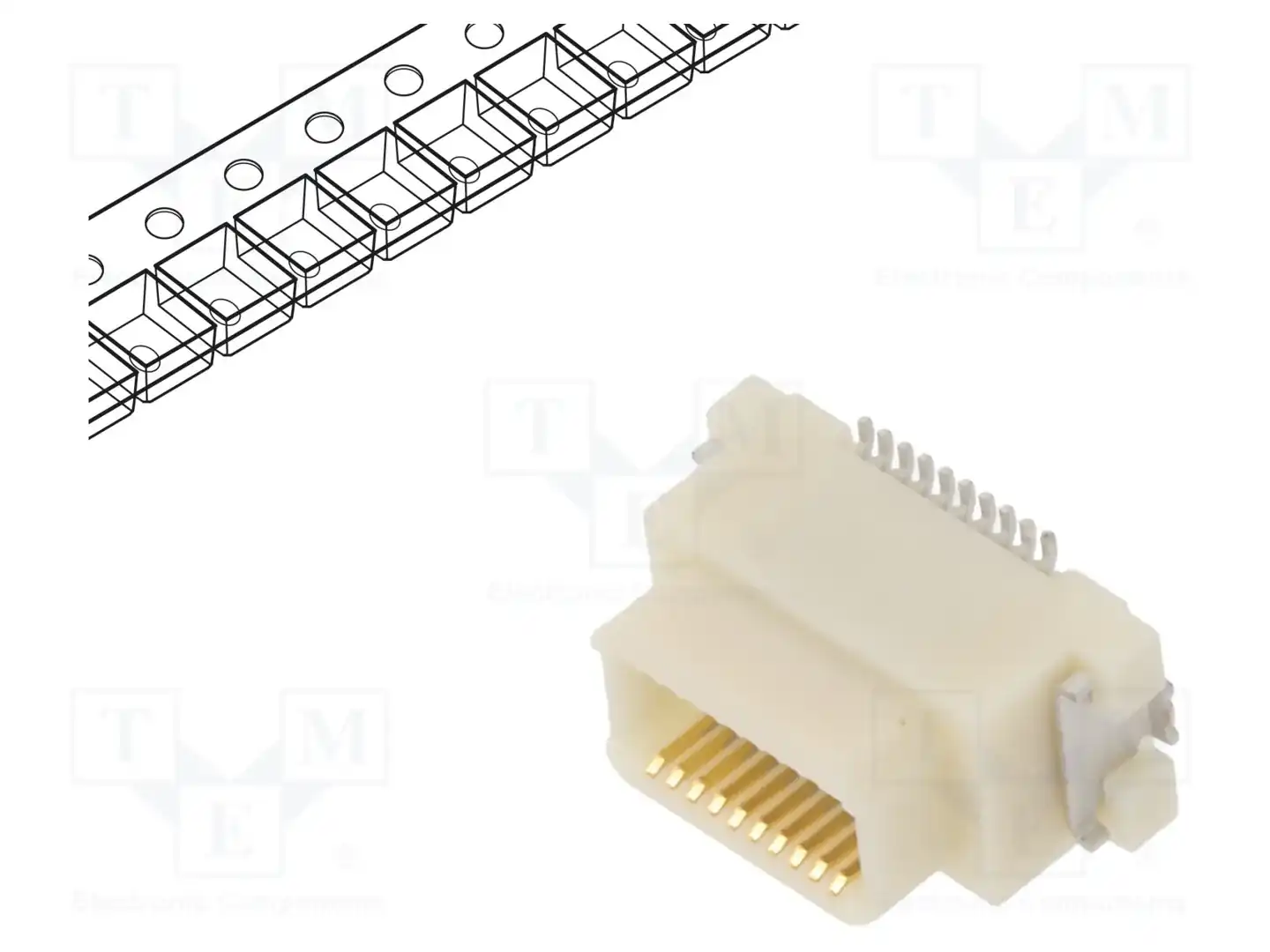 HIROSE DF17(4.0)-20DP-0.5V(57) — Разъeмы пластина - пластина