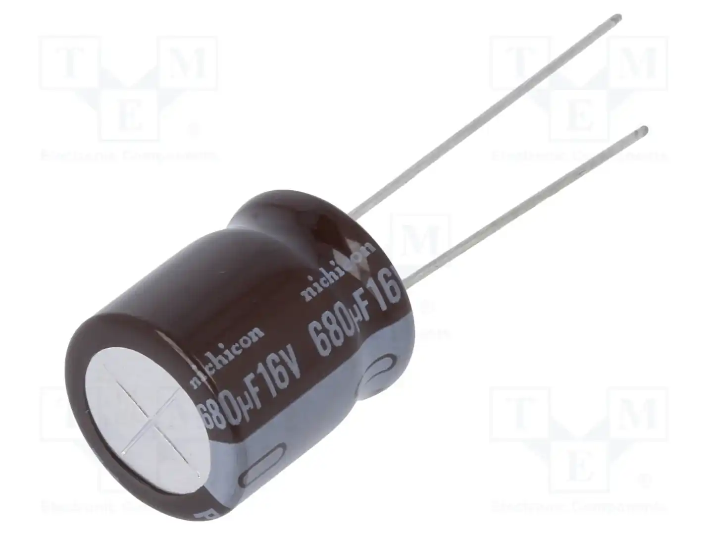 NICHICON UPM1C681MHD6 — Конденсаторы электролитические THT