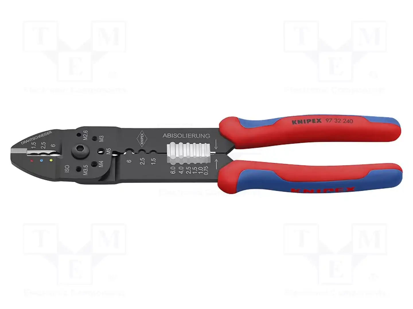 KNIPEX 97 32 240 — Зажимные уст-ва кабельных наконечников