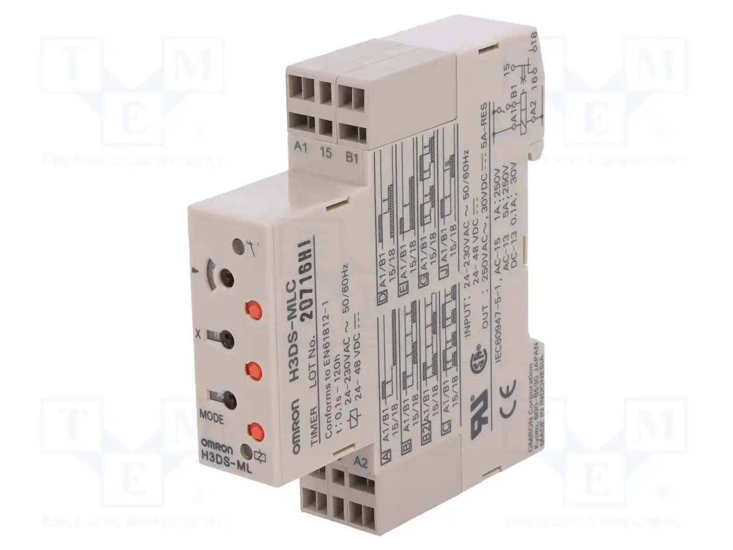 OMRON H3DS-MLC — Временные аналоговые реле