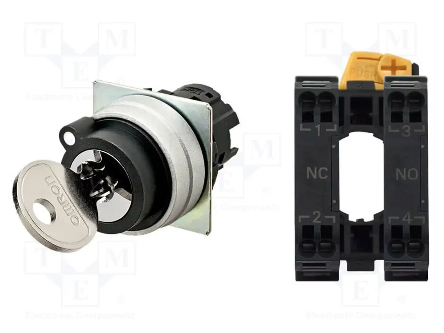 OMRON A22NK-2MM-01CA-P102 — Переключатели панельные стандартные 22мм