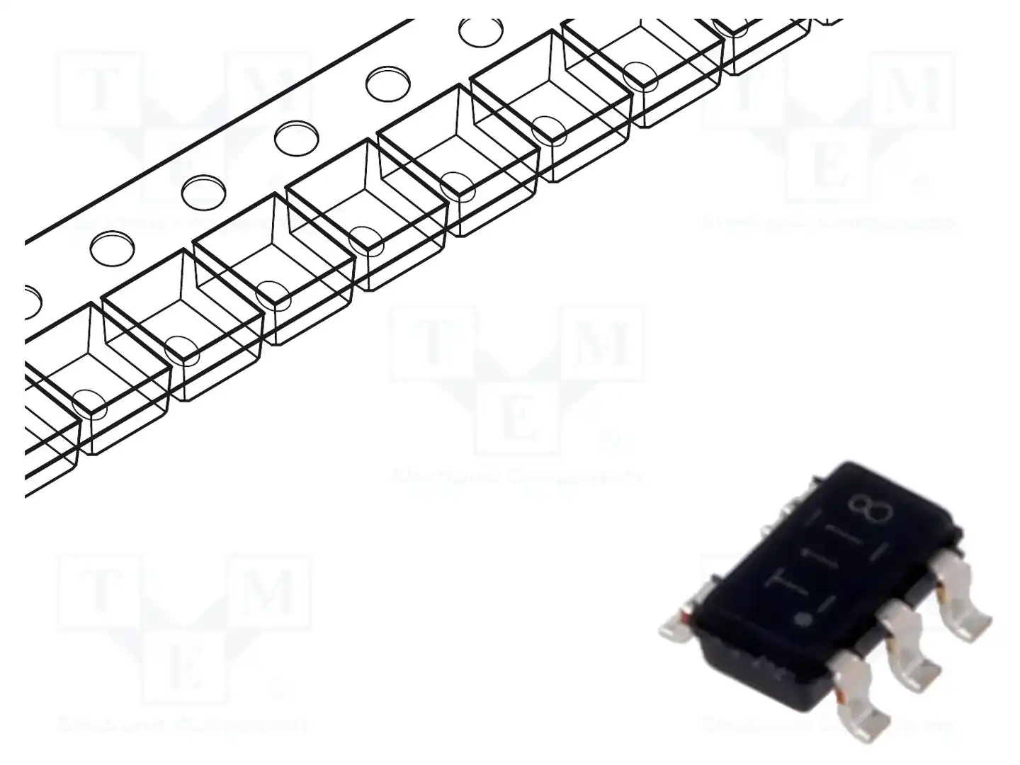 Texas Instruments TL331IDBVT — Компараторы SMD
