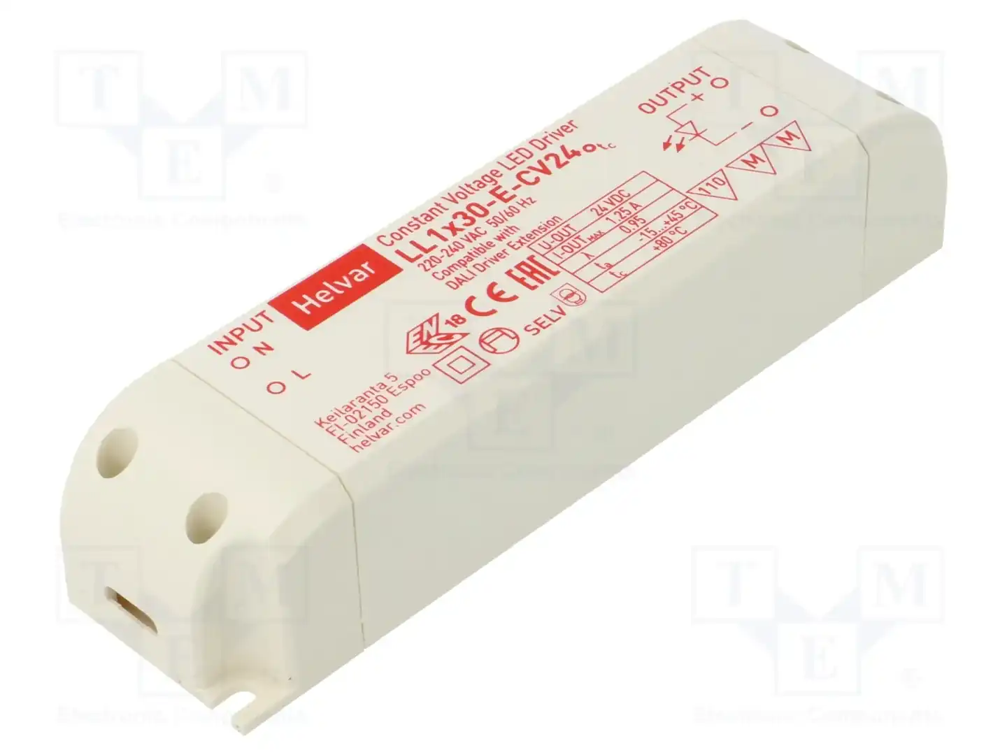 HELVAR LL 1X30-E-CV24 — Блоки питания для LED