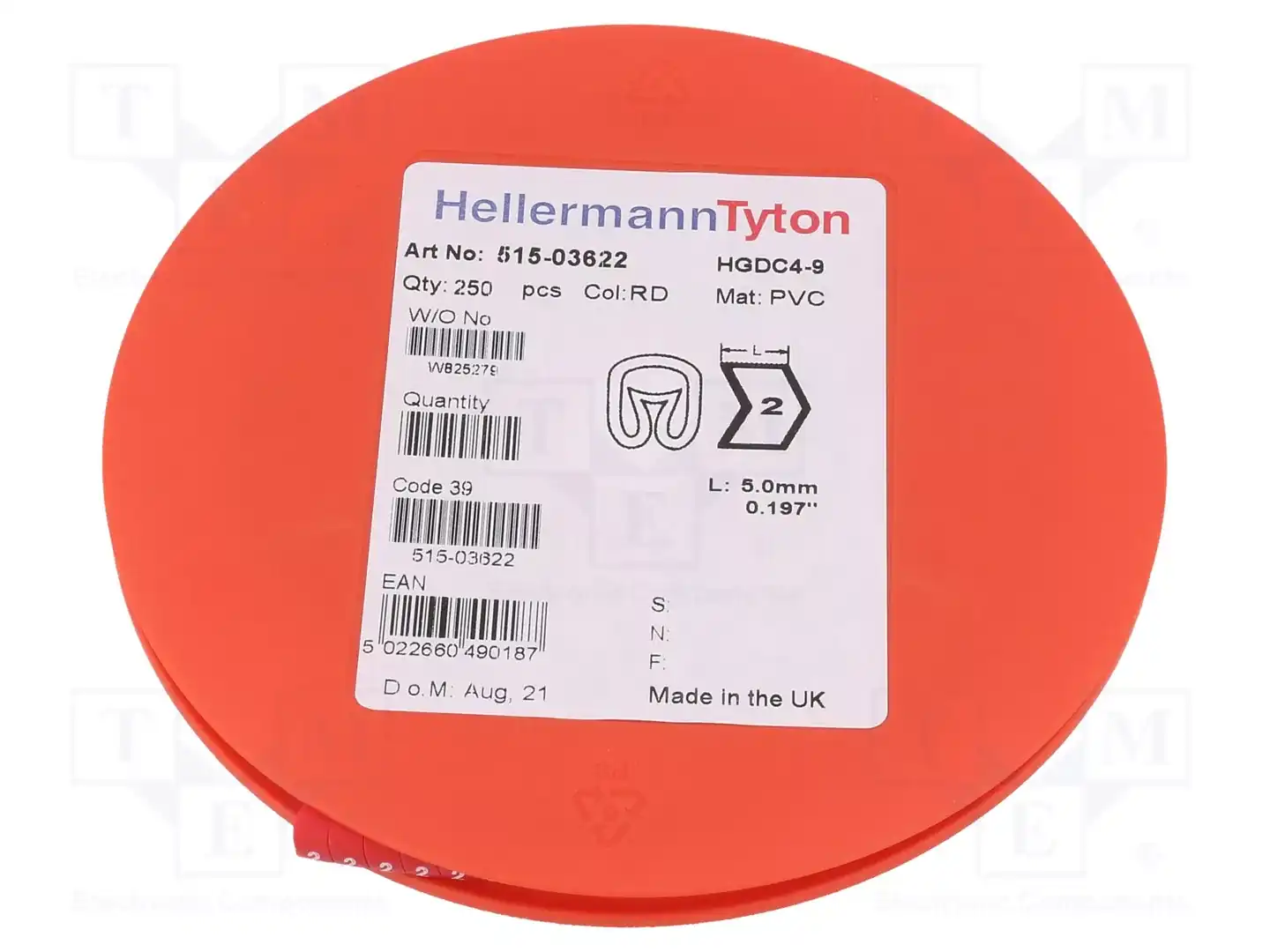 HELLERMANNTYTON 515-03622 — Маркеры проводов