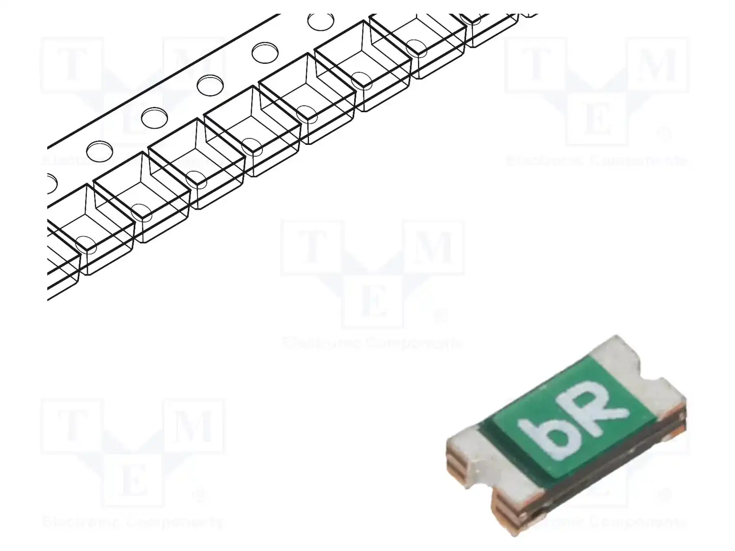 BEL FUSE 0ZCJ0110FF2E — Предохранители полимерные SMD