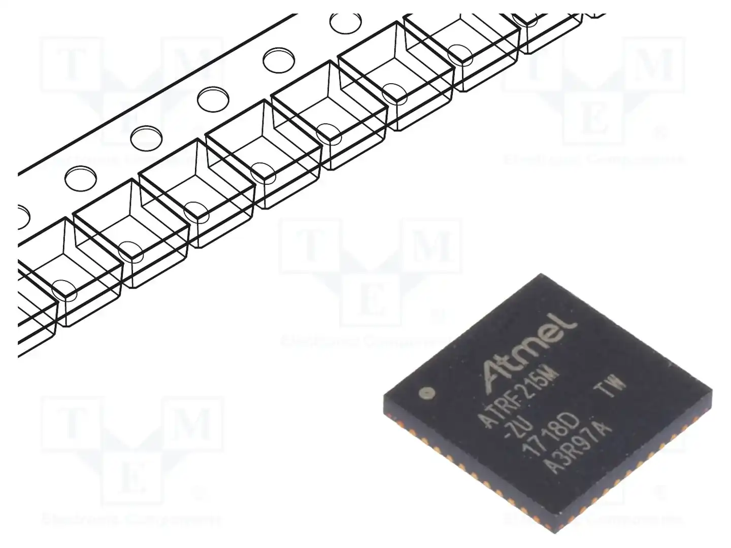 Microchip Technology AT86RF215M-ZU — Микросхемы другие