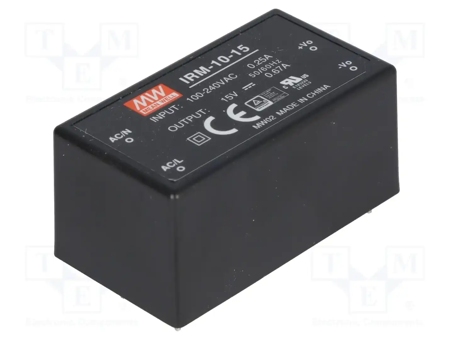 MEAN WELL IRM-10-15 — Преобразователи AC/DC для PCB
