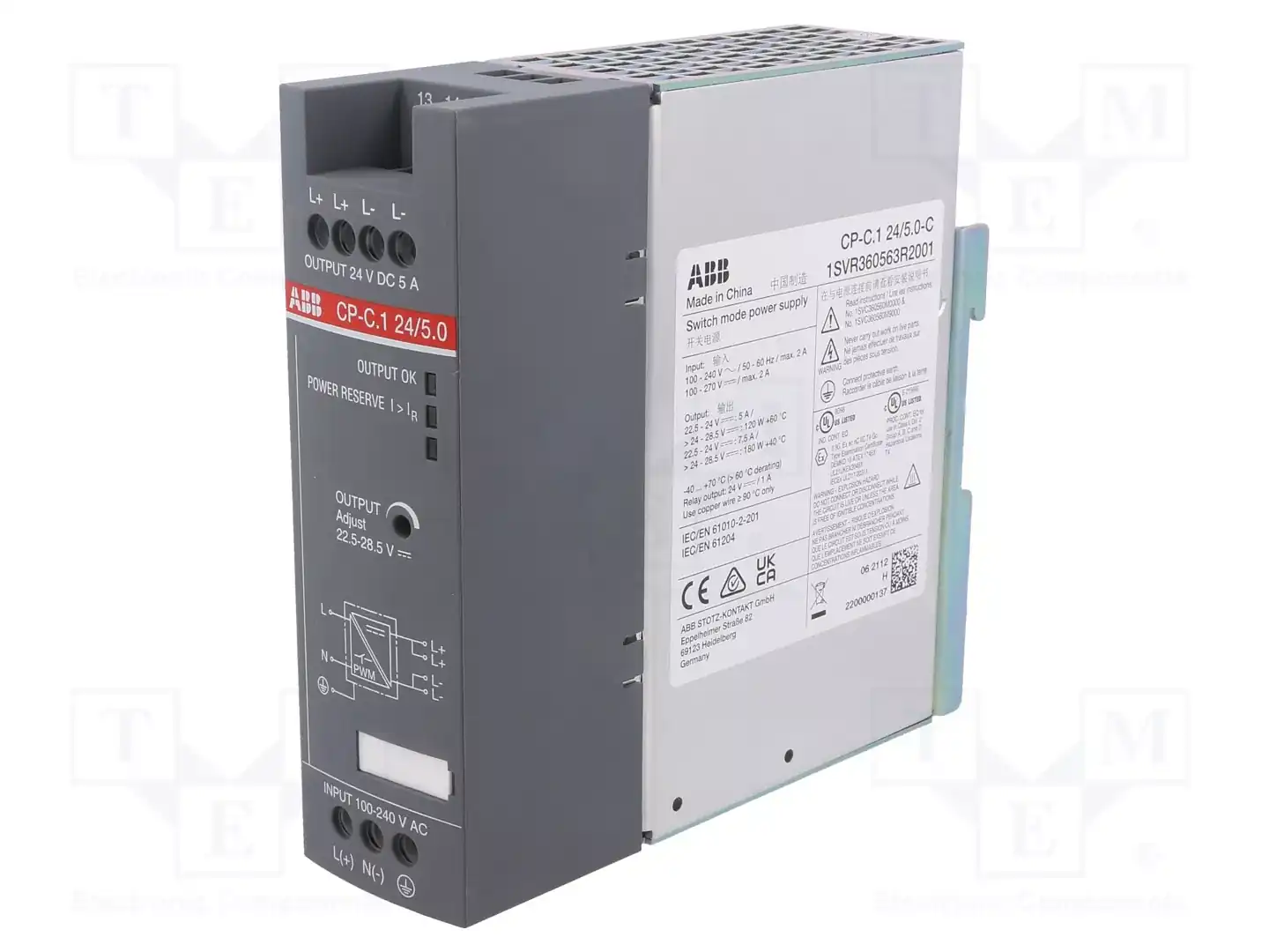 ABB 1SVR360563R2001 — Блоки питания на DIN-рейку