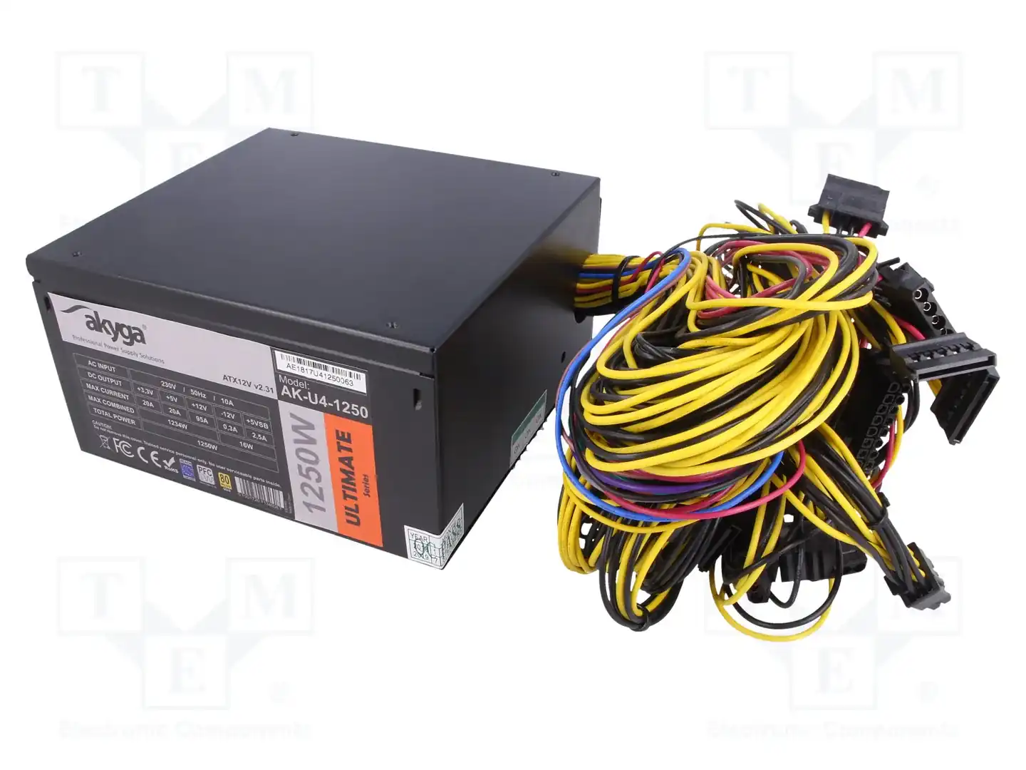 AKYGA AK-U4-1250 — Компьютерные блоки питания и UPS'ы