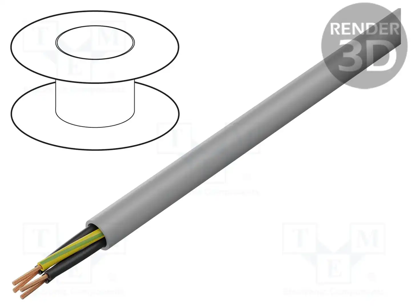 IGUS CF130.40.04.UL — Провода для направляющих- неэкранирован