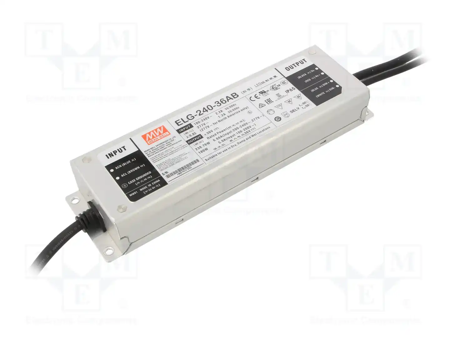 MEAN WELL ELG-240-36AB — Блоки питания для LED