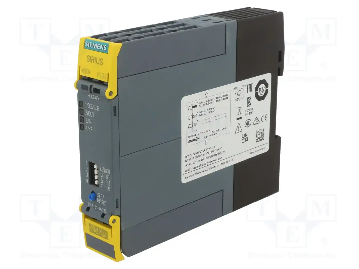 SIEMENS 3SK1121-1AB40 — Выключат. безопасности - мод. управления