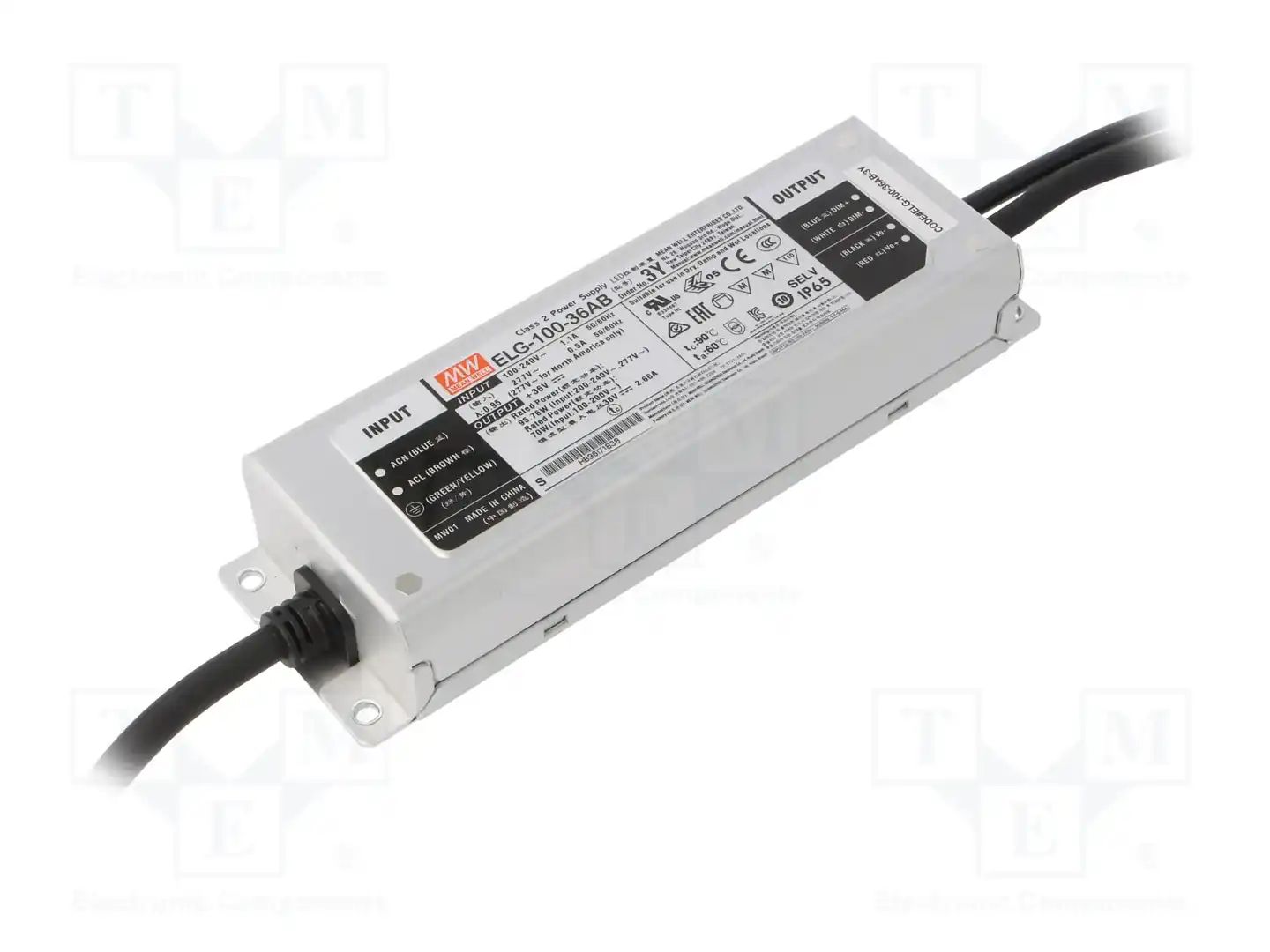 MEAN WELL ELG-100-36AB-3Y — Блоки питания для LED