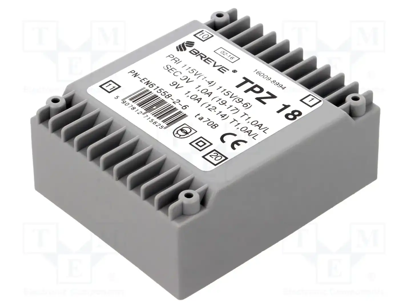 BREVE TUFVASSONS 16009-8994 — Трансформаторы PCB