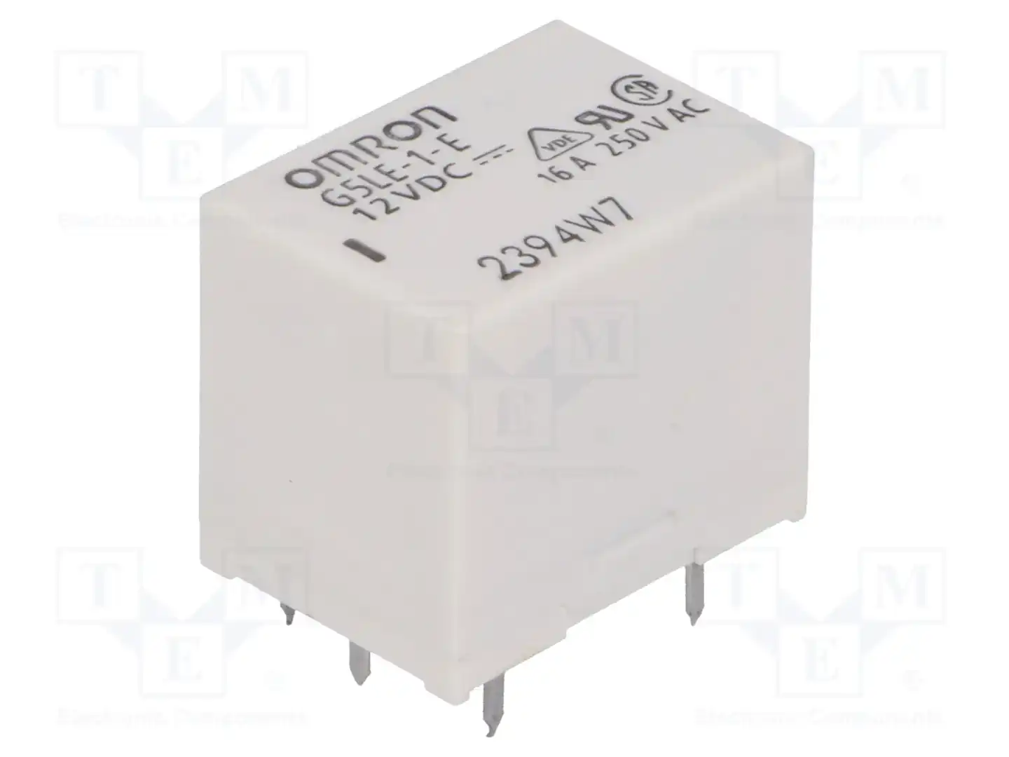 OMRON Electronic Components G5LE-1-E 12VDC — Реле электромагн. миниатюрные