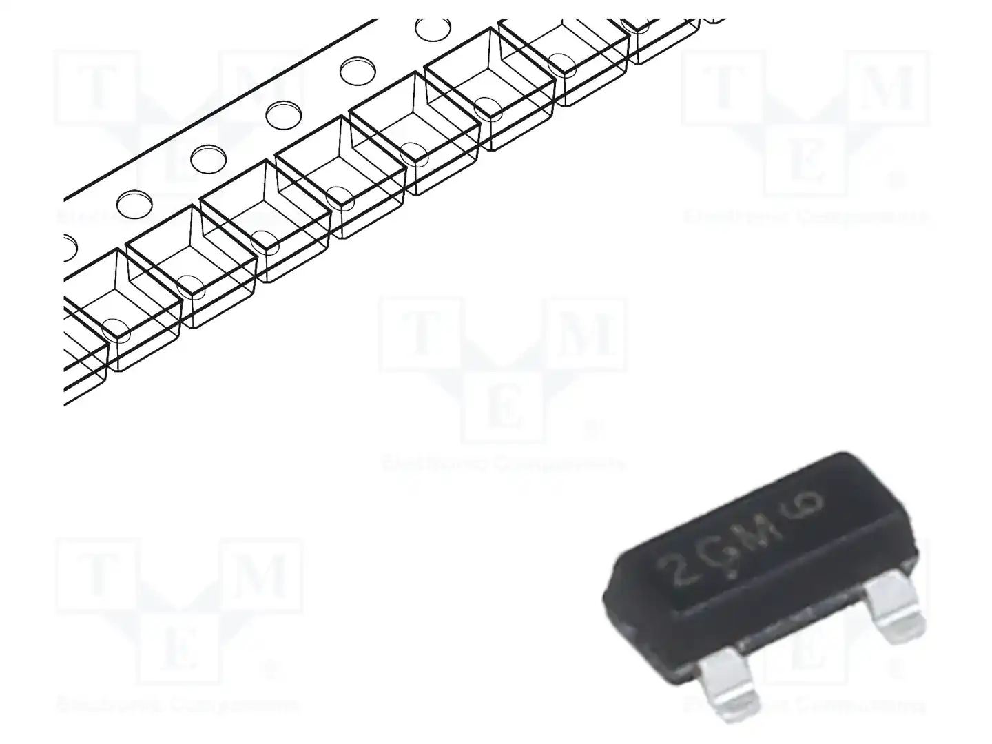 onsemi MMBTA56LT3G — Транзисторы PNP SMD