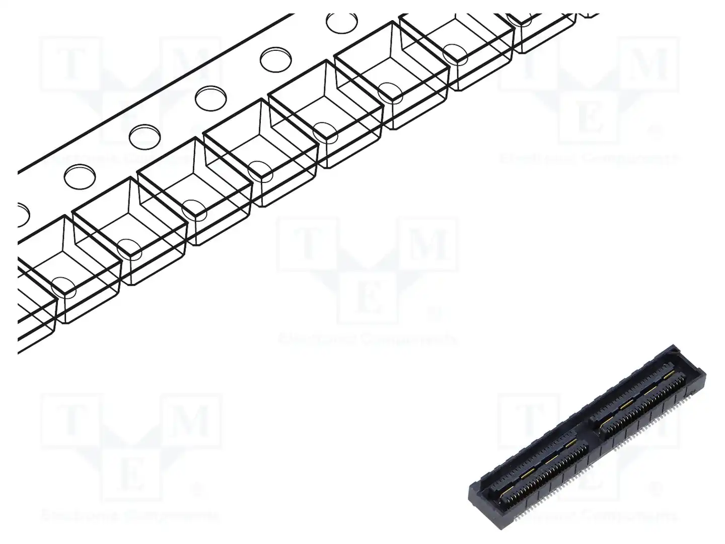SAMTEC QSS-050-01-L-D-A-K-TR — Разъeмы пластина - пластина