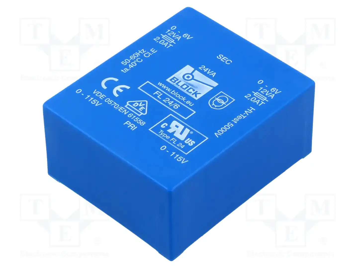 BLOCK FL 24/6 — Трансформаторы PCB