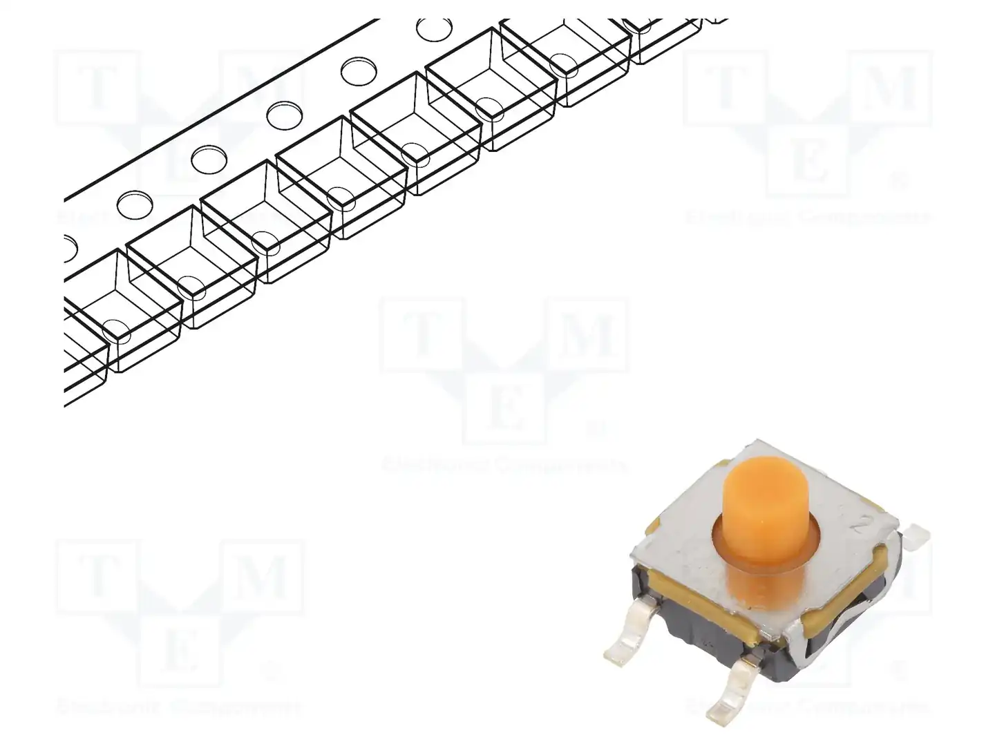 C&K KSC422G 70 SH LFS — Микропереключатели TACT
