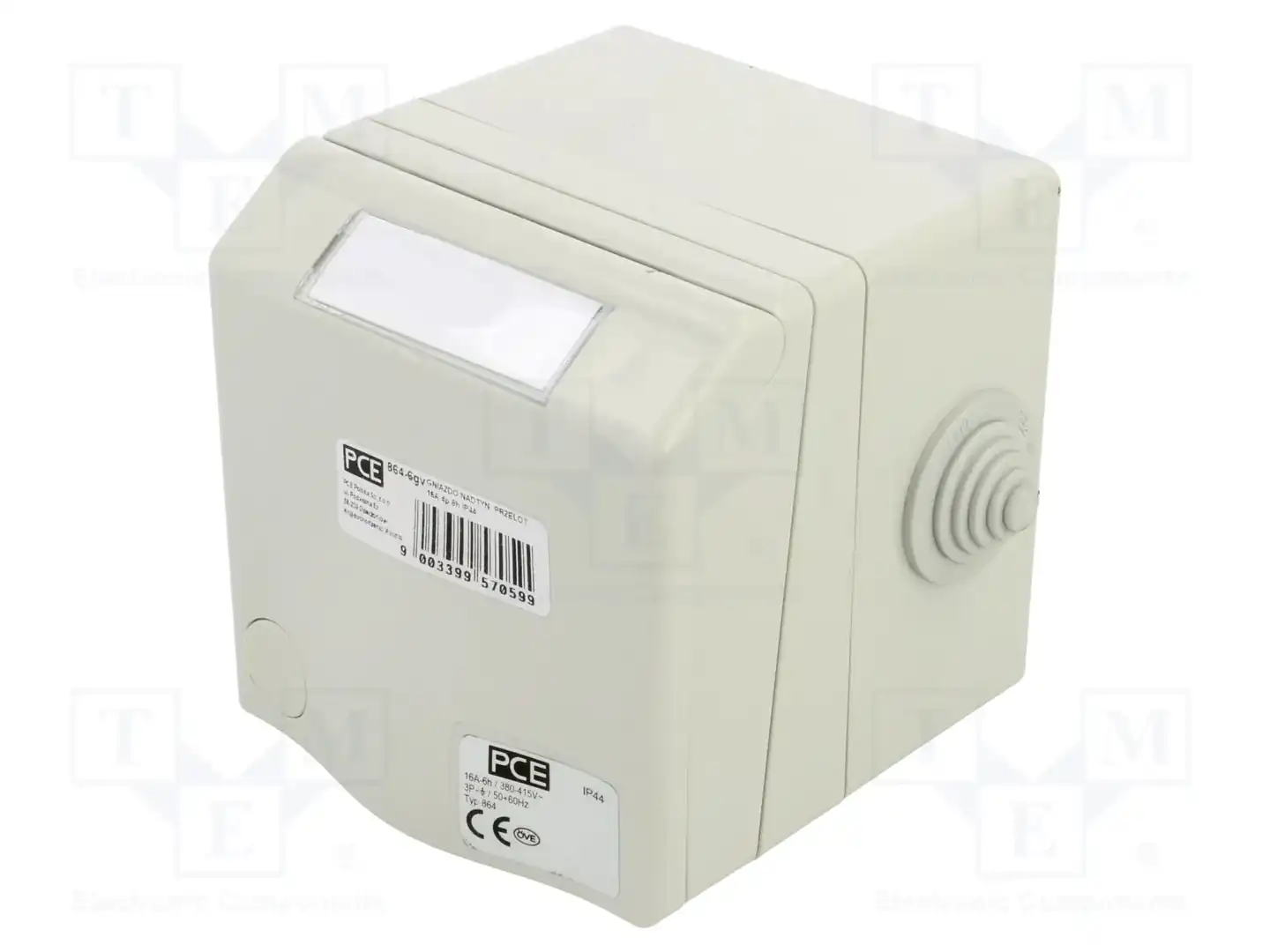 PCE 864-6GV — Многофазные разъемы IEC 60309