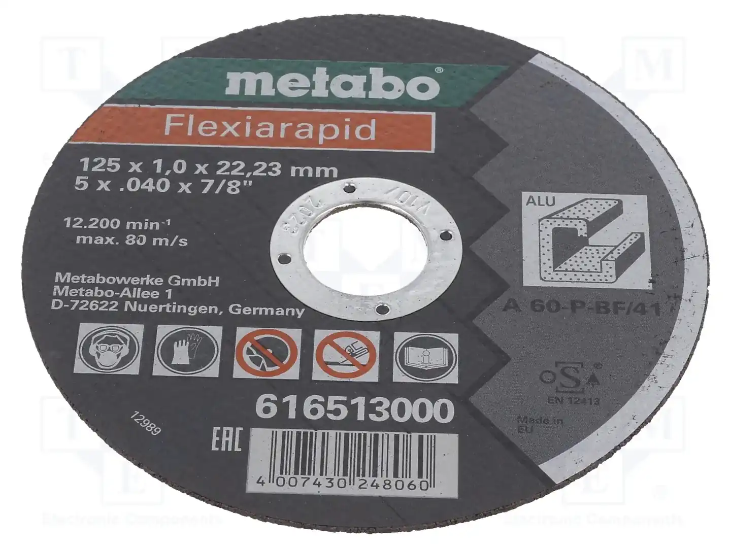 METABO 616513000 — Диски для резки и шлифовки
