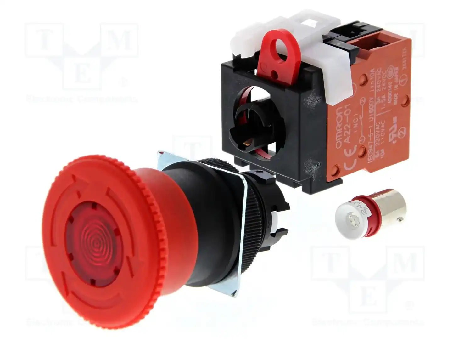 OMRON A22EL-M-12A-01 — Переключатели панельные стандартные 22мм