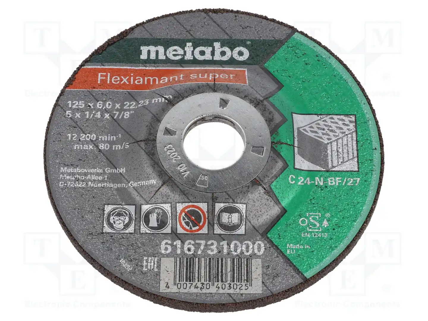 METABO 616731000 — Диски для резки и шлифовки